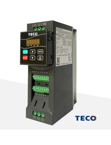 Variateur 1x230V, 2,2kW, STO, Keypad et filtre inclus, format Book