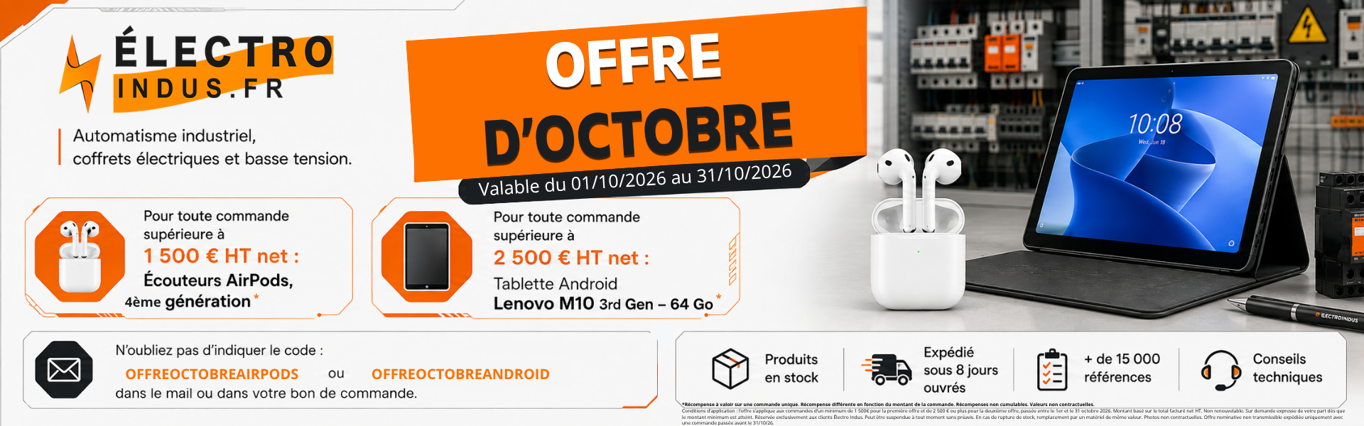Offre octobre 2026